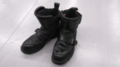 KADOYA BLACK ANKLE レザーブーツ