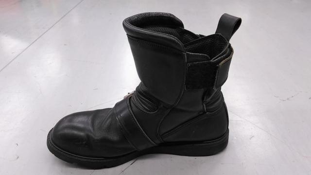 KADOYA BLACK ANKLE レザーブーツ