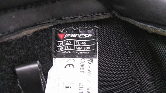 DAINESE (Dainese)
COURSE
D1
OUT
Racing boots