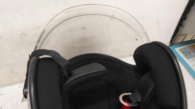 SKT MOTOBASE MBHL-VJ01S シールド付きヴィンテージタイプジェットヘルメット