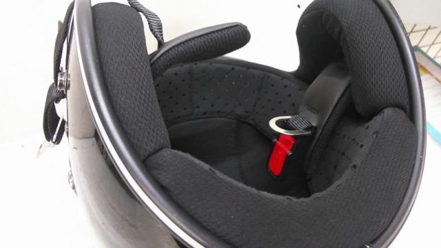 SKT MOTOBASE MBHL-VJ01S シールド付きヴィンテージタイプジェットヘルメット