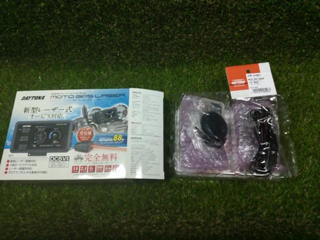 【DAYTONA】25674 MOTO GPS LASER GPSレーザー・レーダー探知機 MSSS非対応旧型 未使用品