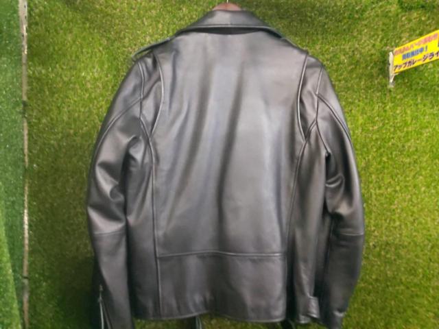 【メーカー不明】レザージャケット 牛革 サイズ:XL