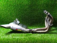 【AKRAPOVIC】 レーシングライン  MT-09 TRACER(EBL-RN36J)外し