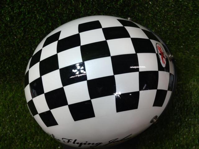 【HEAT GROUP】Billy ジェットヘルメット THE FLYING JOKER ホワイト サイズ:57-60cm