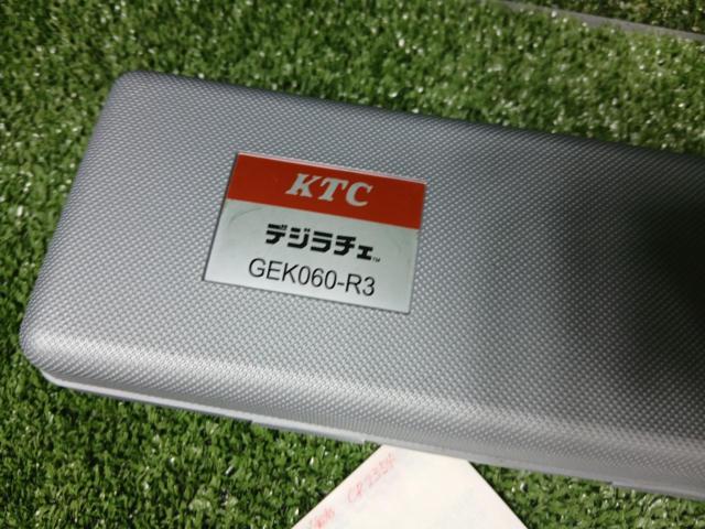 KTC (Kyoto Machine Tool) Digital Ratchet
Part number: GEK060-R3 (9.5 sq.)
Measurement range: 12–60 N·m)
