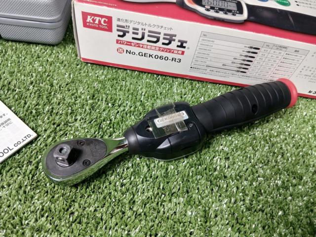 KTC (Kyoto Machine Tool) Digital Ratchet
Part number: GEK060-R3 (9.5 sq.)
Measurement range: 12–60 N·m)