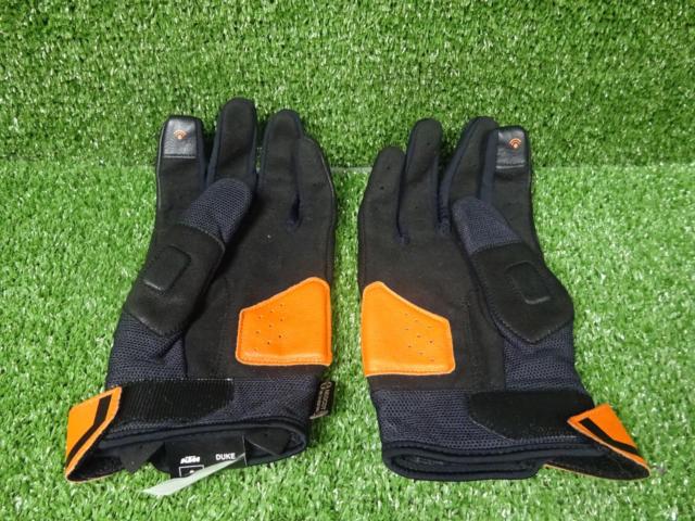 【KTM】DUKE レザーグローブ サイズ:XL