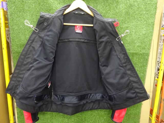 【DUCATI】レザーライダースジャケット サイズ:50(M-L)