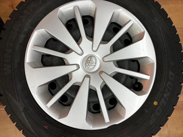 【トヨタ純正】 14インチスチールホイール+【DUNLOP】WINTER MAXX WM02