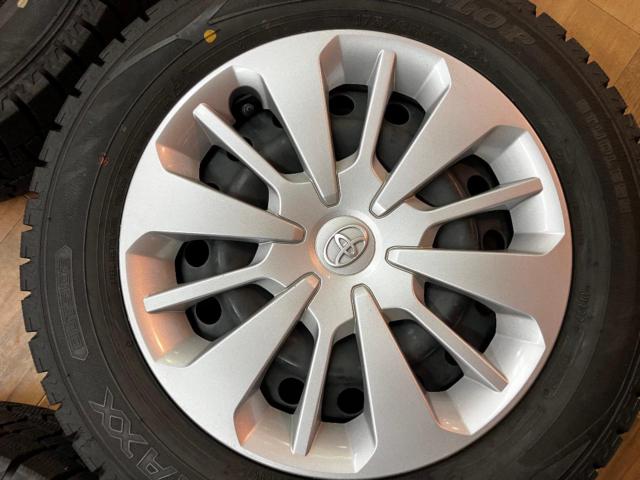 【トヨタ純正】 14インチスチールホイール+【DUNLOP】WINTER MAXX WM02