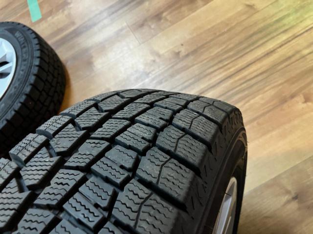 【トヨタ純正】 14インチスチールホイール+【DUNLOP】WINTER MAXX WM02
