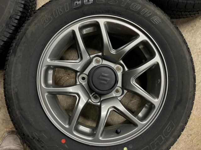 スズキ純正(SUZUKI)  ジムニー純正アルミホイール その他 + BRIDGESTONE(ブリヂストン) DUELER H/T 684Ⅱ