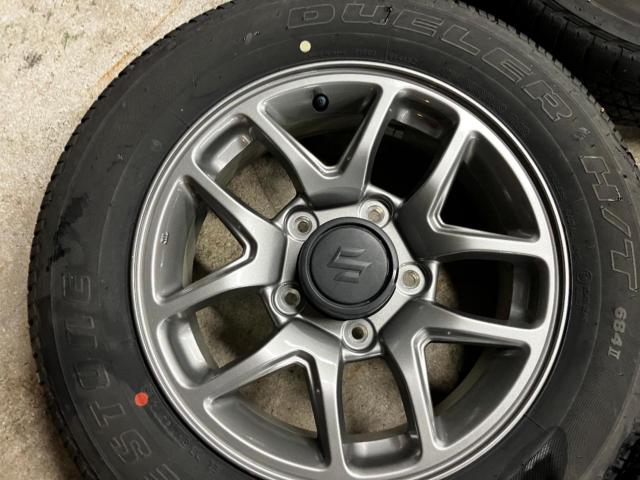 スズキ純正(SUZUKI)  ジムニー純正アルミホイール その他 + BRIDGESTONE(ブリヂストン) DUELER H/T 684Ⅱ