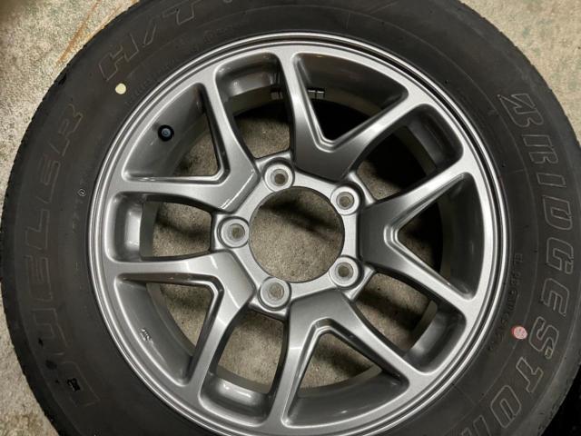 スズキ純正(SUZUKI)  ジムニー純正アルミホイール その他 + BRIDGESTONE(ブリヂストン) DUELER H/T 684Ⅱ