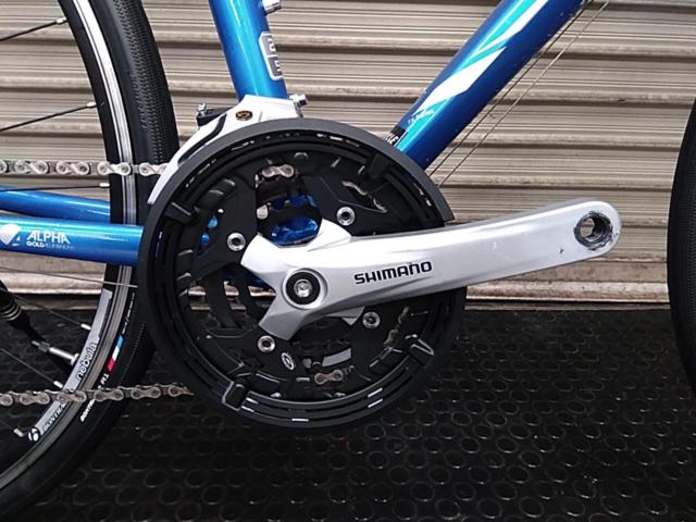 TREK FX7.4 2015年モデル 700×32C 3×9S アルミフレームクロスバイク ブルー