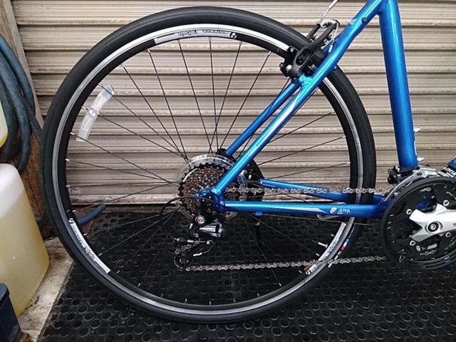TREK FX7.4 2015年モデル 700×32C 3×9S アルミフレームクロスバイク ブルー
