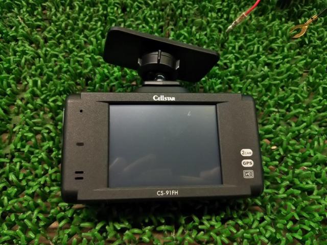 【CELLSTAR】CS-91FH 前後2カメラ ドライブレコーダー