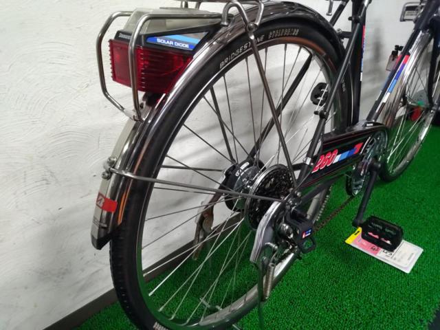 BRIDGESTONE MONTE CARLO モンテカルロ 26x1-3/8インチ 外装6段変速 ジュニアスポーツ自転車/スーパーカー自転車 ブラック