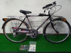 BRIDGESTONE MONTE CARLO TURBO 24x1-3/8インチ 外装6段変速 ジュニアスポーツ自転車/スーパーカー自転車 ブラック