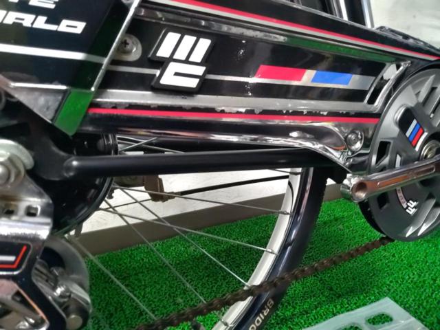BRIDGESTONE MONTE CARLO TURBO 24x1-3/8インチ 外装6段変速 ジュニアスポーツ自転車/スーパーカー自転車 ブラック