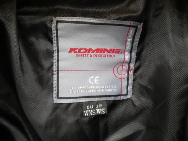 【KOMINE】JK-098 メッシュジャケット WSサイズ(レディスS)