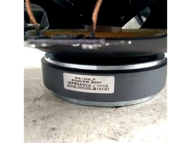 Classic
Pro
PA10 / 4LF
Woofer unit