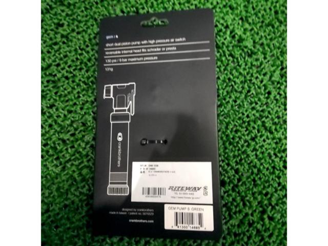 CRANKBROTHERS 14685 携帯ポンプ グリーン
