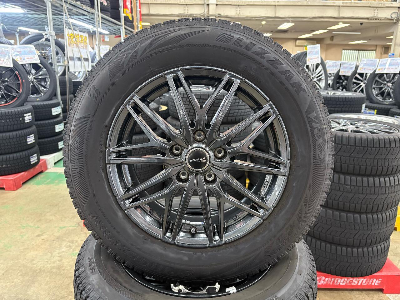 TOPY SIBILLA NEXT スポークホイール+BRIDGESTONE BLIZZAK VRX2