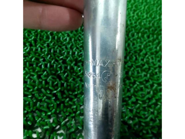 Φ25.8/100mm NITTO 5354 1インチ用スレッドステム シルバー