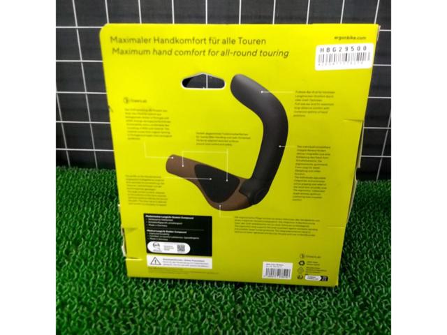 ERGON GP5 バイオコルクS バーエンドバー付きグリップ ブラウン/ブラック