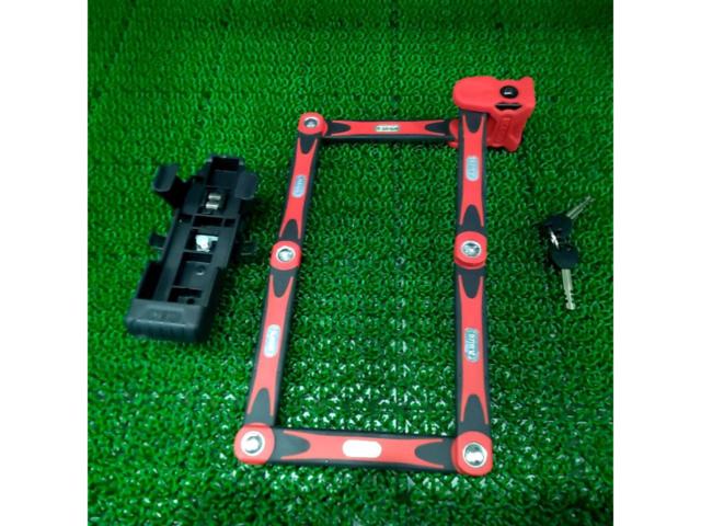 ABUS BORDO 6000 900mm プレートロック 鍵タイプ レッド