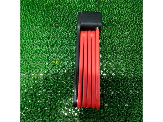 ABUS BORDO LITE 6055 鍵タイプ プレートロックレッド