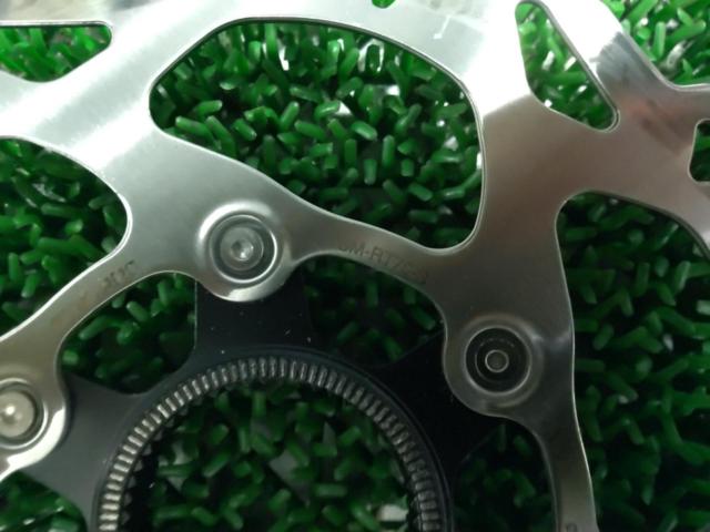 【わけあり現状販売】厚さ1.5mm SHIMANO SM-RT10-S センターロックディスクローター 160mm
