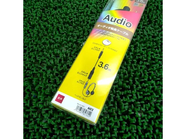 SANWA
KM-A3-36K2
Stereo plug extension cable
3.6m