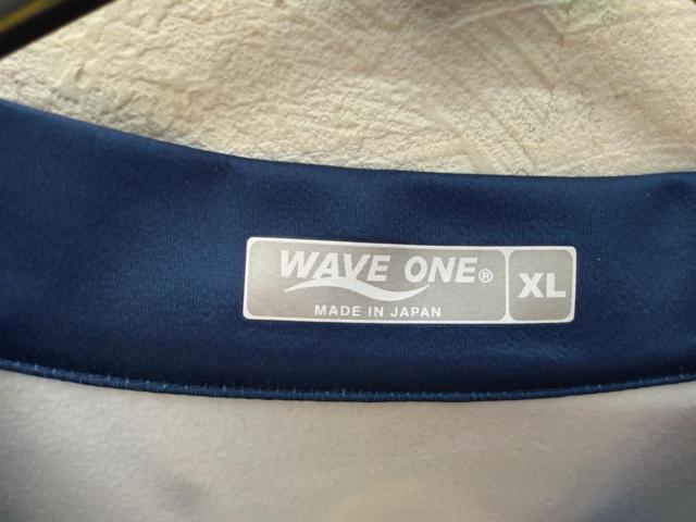 XLサイズ WAVE ONE 裏起毛サイクル長袖ジャージ ブルー