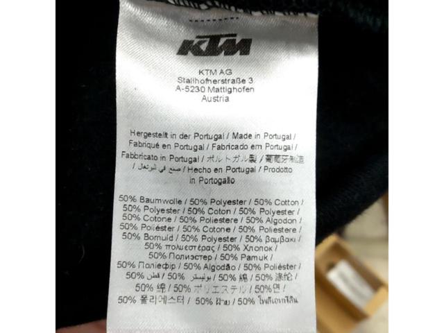 サイズ:S KTM レディース ピュアジップパーカー