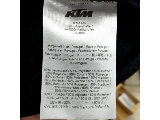 サイズ:S KTM レディース ピュアジップパーカー