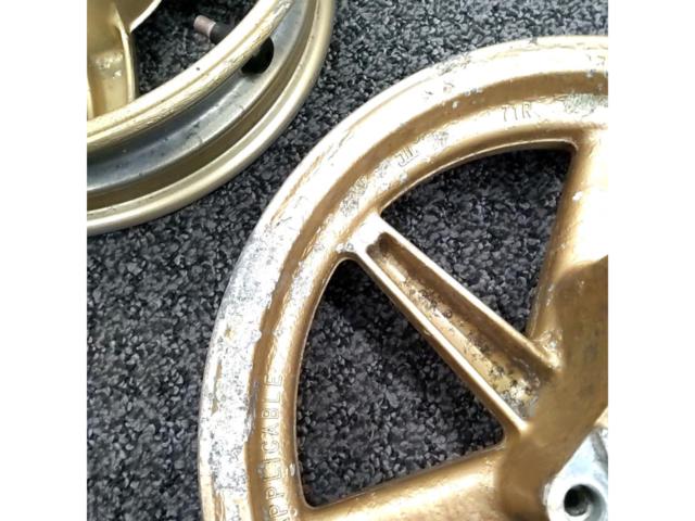 HONDA ライブDioZX/AF35 純正ホイール 前後セット