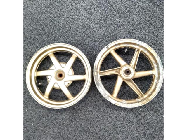 HONDA ライブDioZX/AF35 純正ホイール 前後セット