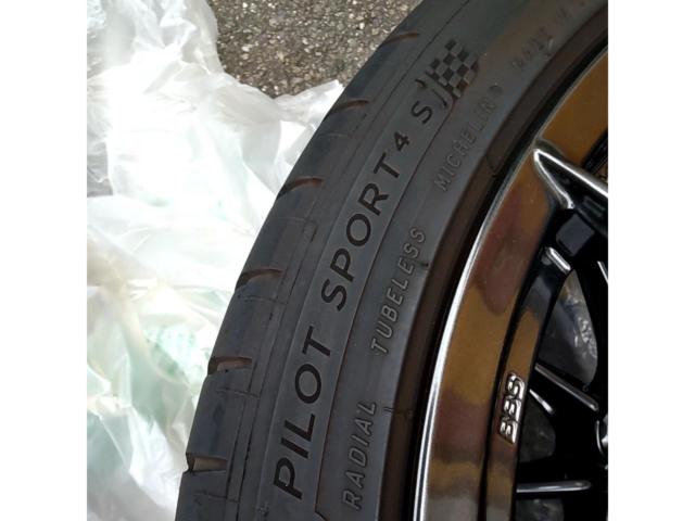 TOYOTA GRヤリス/GXPA16 RZハイパフォーマンスパッケージ 純正BBS製鍛造ホイール+MICHELIN Pilot Sports 4s