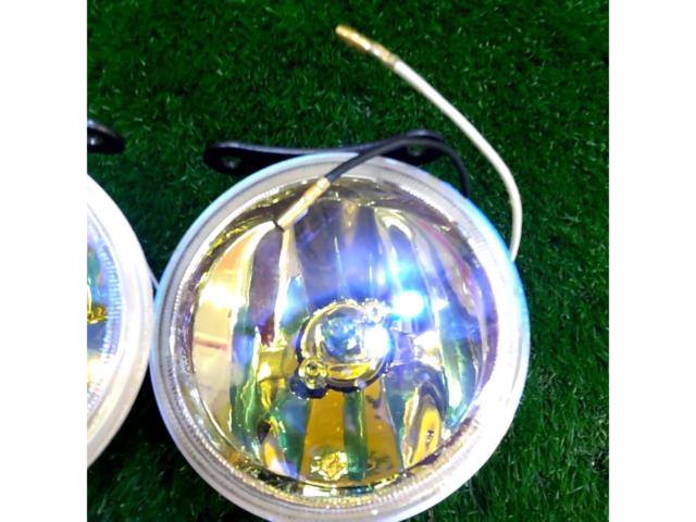 メーカー不明 ガラス製フォグレンズ 24V?