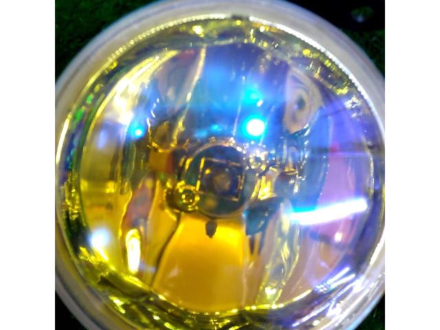 メーカー不明 ガラス製フォグレンズ 24V?