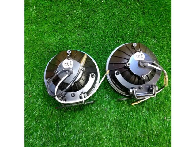 メーカー不明 ガラス製フォグレンズ 24V?