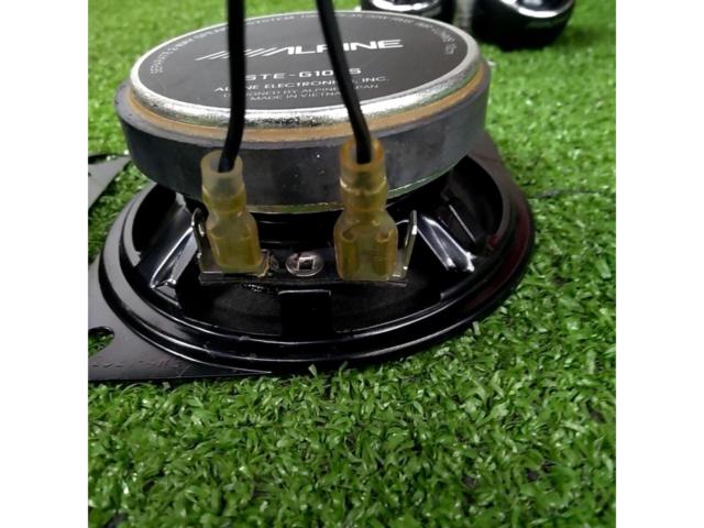 ALPINE
STE-G100S
10cm
2WAY separate speaker