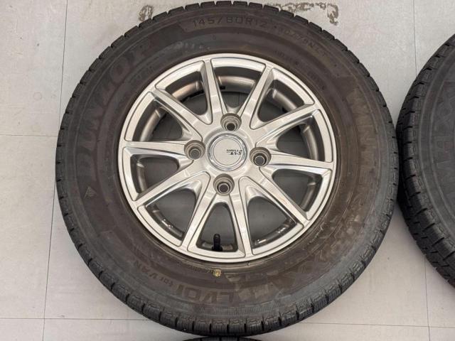 Cコン TOPY GS-5  + DUNLOP WINTERMAXX LV01 145/80R12