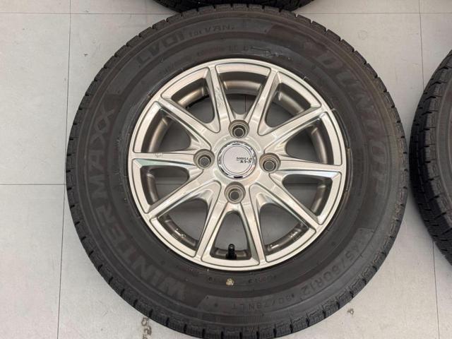 Cコン TOPY GS-5  + DUNLOP WINTERMAXX LV01 145/80R12