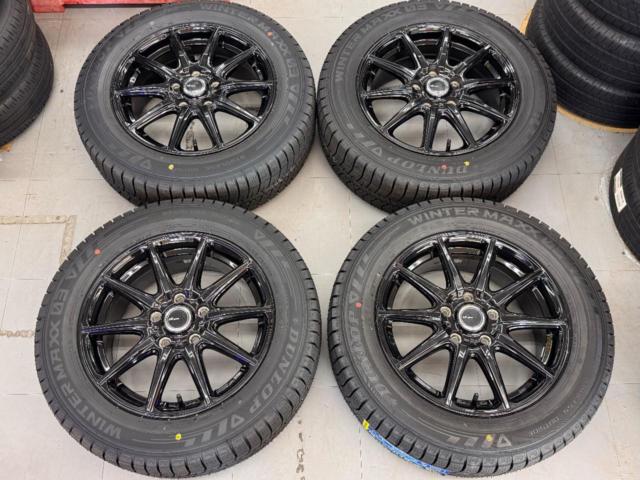 Cコン INTER MILANO AZ SPORTS  + DUNLOP WINTERMAXX WM03 ☆現行RP系ステップワゴン対応!!☆