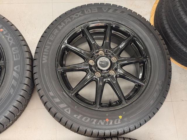 Cコン INTER MILANO AZ SPORTS  + DUNLOP WINTERMAXX WM03 ☆現行RP系ステップワゴン対応!!☆