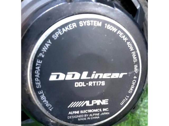ALPINE
DDL-RT17S
Separate speaker